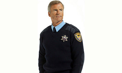 Air force v neck sweater