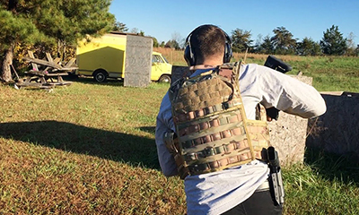 Military bulletproof vest