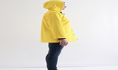 Waterproof woodland camouflage poncho