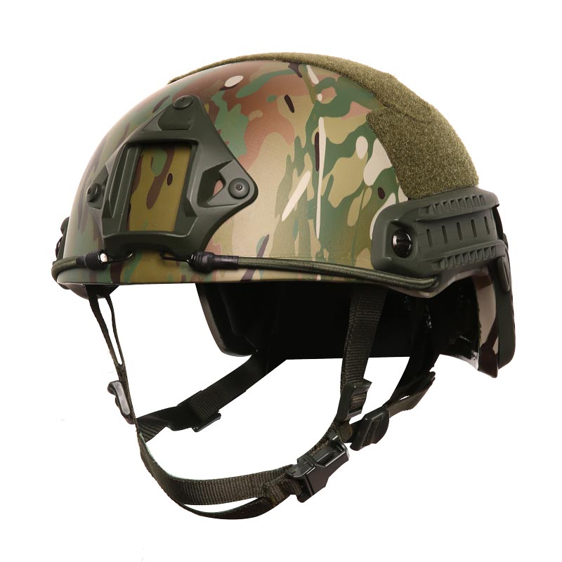 Camouflage bulletproof helmet