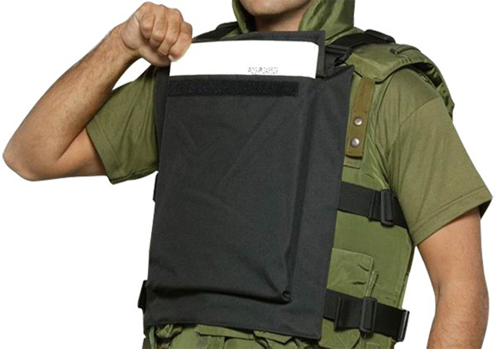 BALLISTIC VEST WITH BULLETPROOF PLATES