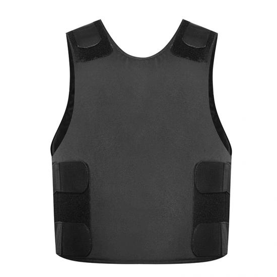 Police conceal bulletproof vest
