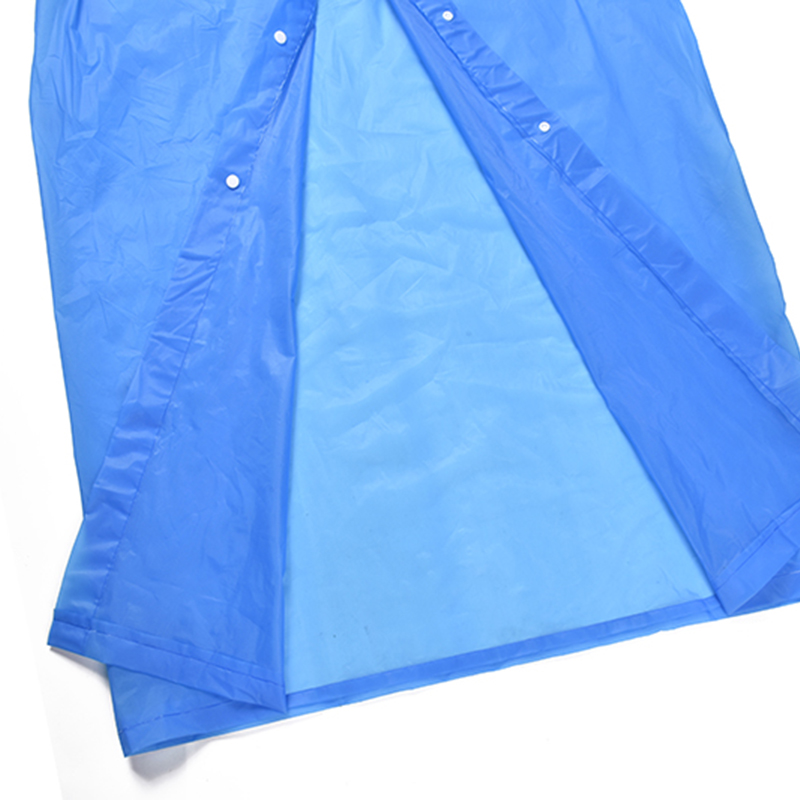 Blue Button style poncho
