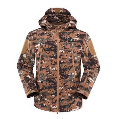 Multi camouflage army jacket