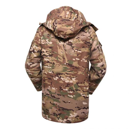 China Multicam Military Winter Fleece Jacket Parka Manufacturer ...