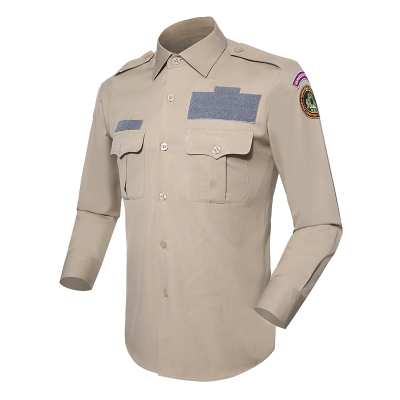 Official shirt khaki Cambodian immigration deparment