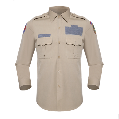 Official shirt khaki for Cambodian immigration