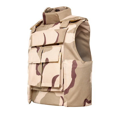 Desert camo NIJ IV body armor bulletproof ballistic police vest
