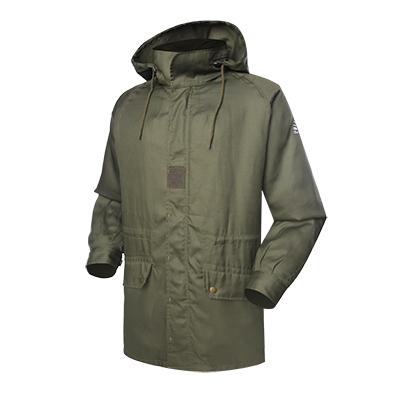 China Military 210T Polyester Army Green Raincoat With PVC Coating Manufacturer Factory Xinxingarmy