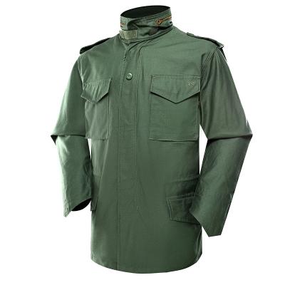 Army green military winter M65 jacket parka