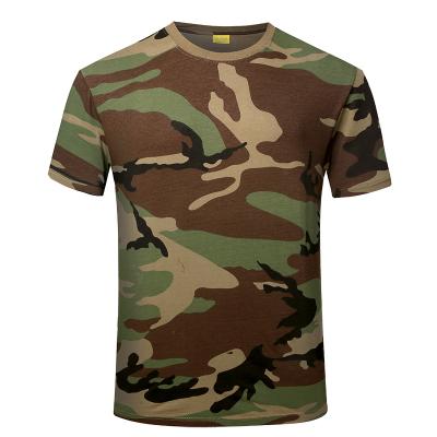 Military woodland camo T shirt