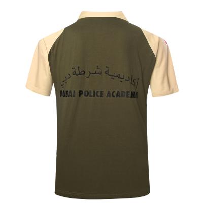 Dubai police cotton short sleeves polo shirt