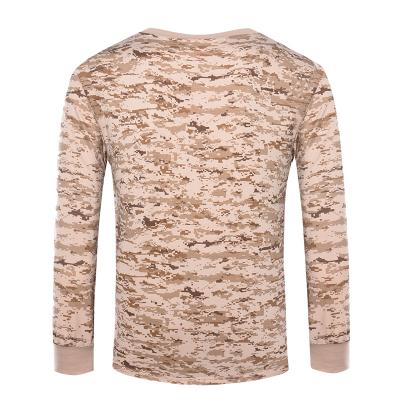 Military digital desert camo long sleeve T shirt