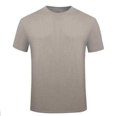 Military army grey cotton T shirt