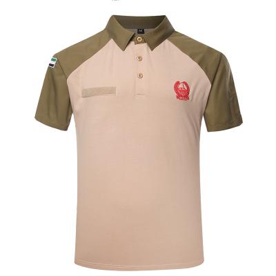 Military police desert cotton polo shirt