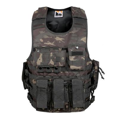 Camouflage military mag hydration tactical vest