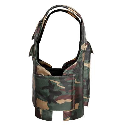 Jungle Camouflage Tactical Plate Carrier PE Aramid Bulletproof Vest