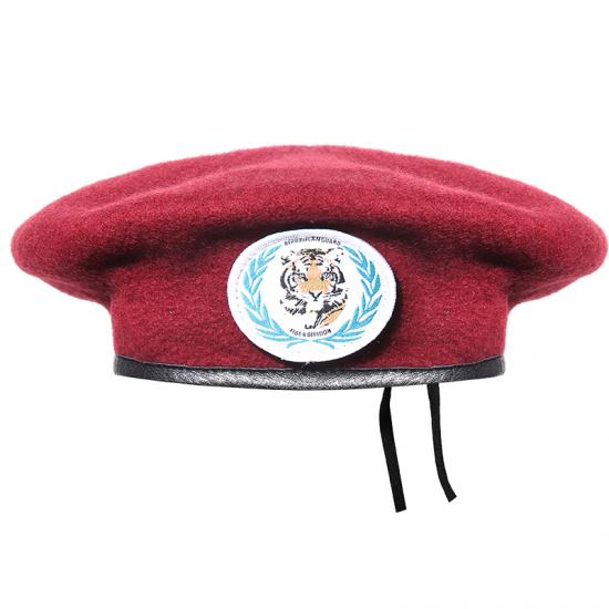 Military Beret Cap – Unisex Army Style Flat Cap For Men & Women – Cotton Beret In Pink & Other Colors