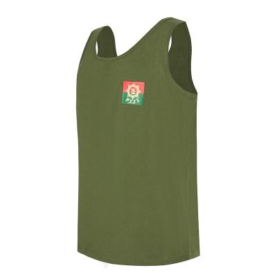 Fiji Army Green Military Summer Outdoor Short Sleeve T shirt Vest
