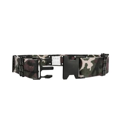Camouflage  Tacitcal Military Uniform Belt Adjustable Uniform Belt With Plastic Buckle