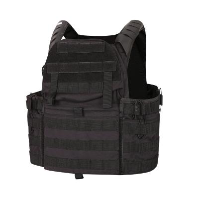 Black Military tactical vest bulletproof plate carriers