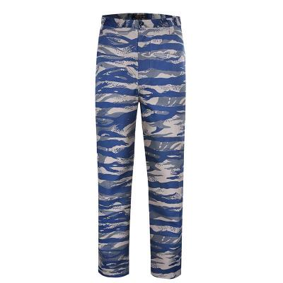 Ivory Coast Blue Tiger Stripe BDU Camouflage Combat Tactical Uniform