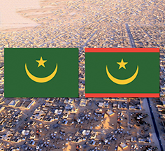 National flag of Mauritania